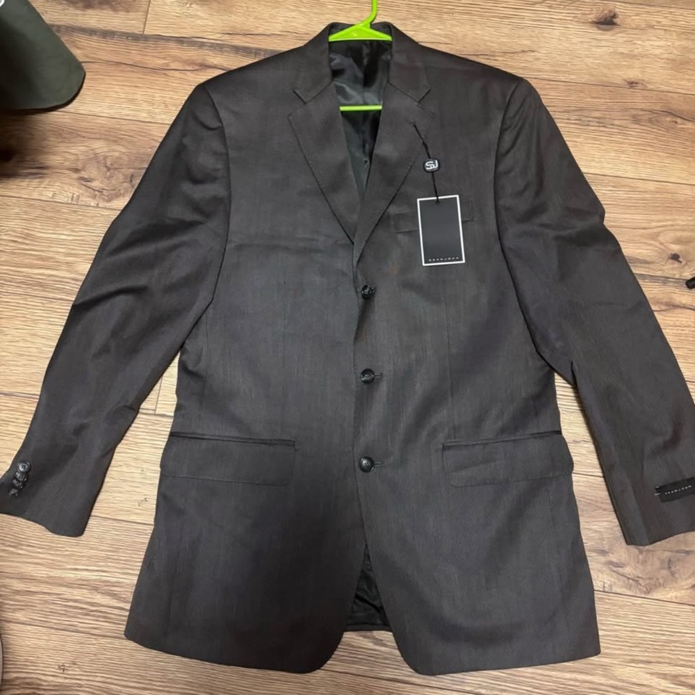 Sean John Charcoal Blazer